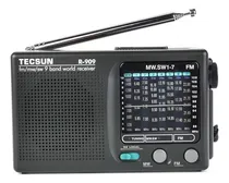 Comprar Rádio Portátil De Ondas Curtas Tecsun R-909 Am\u002Ffm\u002Fsw1-7 Worl