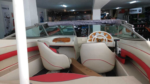 Lancha Victoria Con Motor Johnson 140hp Linea 2008 Impecable