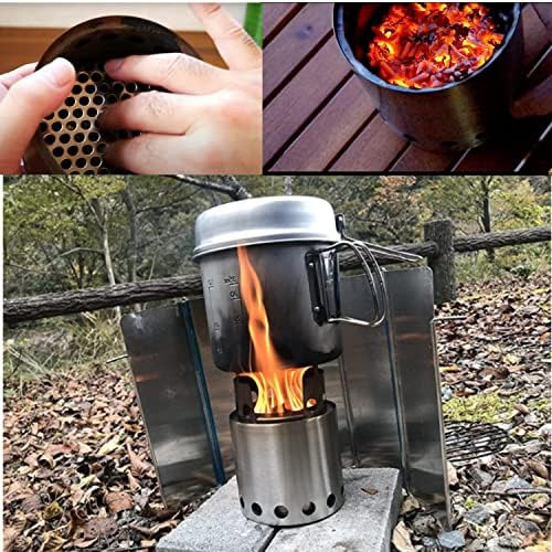 Accesorio Redondo Para Parrilla De Fuego Para Estufa De Leña