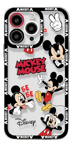 Bonita Funda De Teléfono De Mickey Minnie Para iPhone 15 14