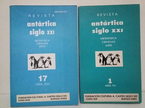 Antártica Siglo X X I. Nos. 1 Y 17. Lote X 2.