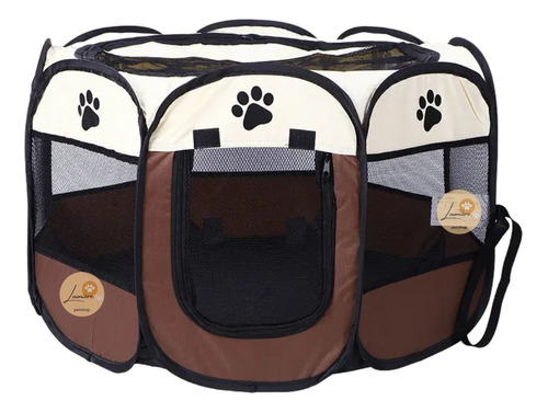 Corral Tienda Mascotas Portátil Plegable Caniche Gato Huron 