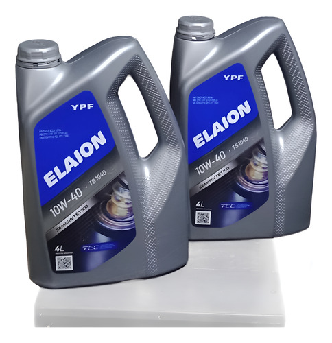 Aceite Semisintetico Ypf Elaion 10w40 4l X2 Maranello