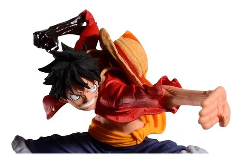 Imagen 4 de 5 de One Piece Figura De Luffy 14 Cm Anime, Kawaii Coleccionable