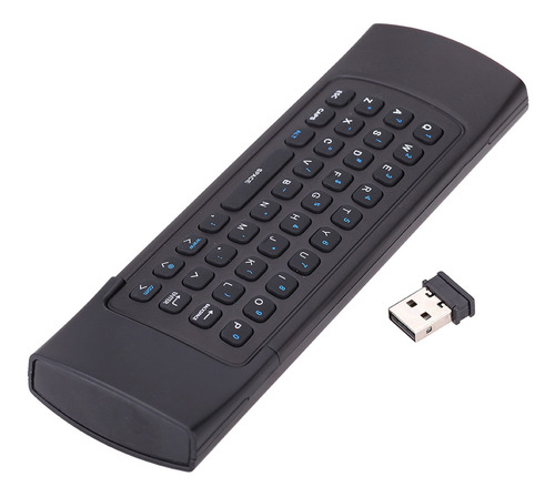 Teclado De Controle Remoto Sem Fio Mx3 Portátil 2.4g