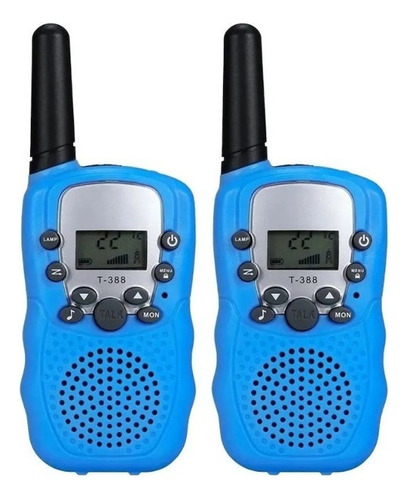Set De 2 Radios Walkie-talkie For Niños Con Banda De 8 Km