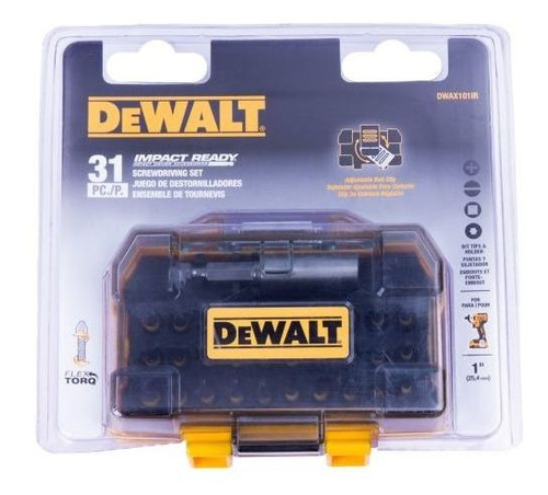 Dewalt Set Puntas Impacto 31 Piezas Ref Dwax101ir Te Th410ex