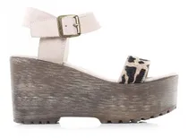 Comprar Ricky Sarkany Sandalias Animal Print Plataforma Impecables