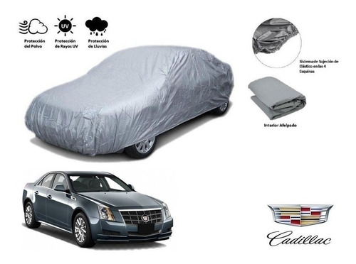 Cubierta Funda Cubre Auto Afelpada Cadillac Cts 2013 Msi