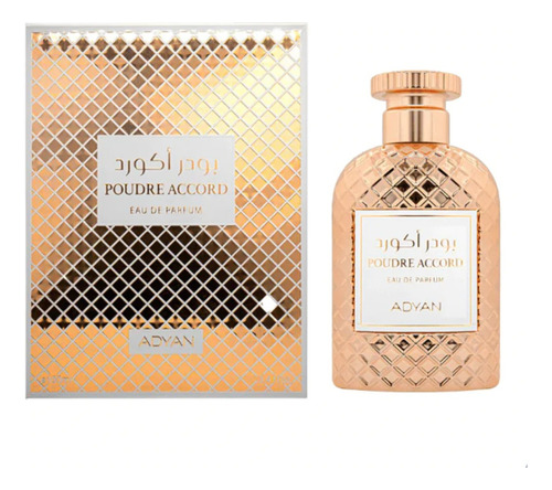 Perfume Árabe Poudre Accord Para Mujer Edp 100 Ml