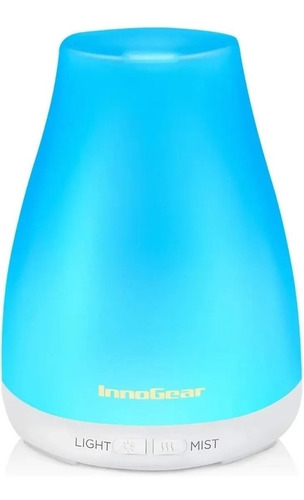 Imagen 1 de 6 de Difusor De Aceite Humidificador Innogear Aromaterapia Led