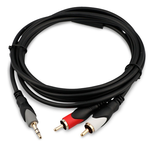 Cable De Audio Divisor Estéreo A 2 Rca 1.8m Radioshack