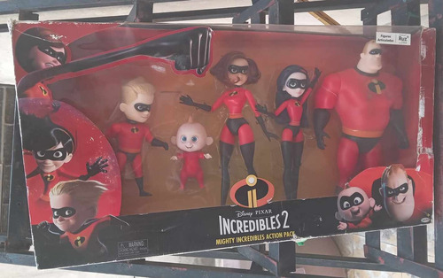 Increibles Mighty 5 Pack Mr. Dash Jack Jack Violet Elastigir (Usado)