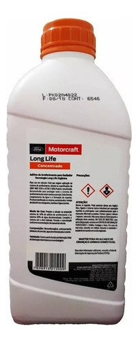4 Litros Aditivo Radiador Ford Motorcraft Concentrado