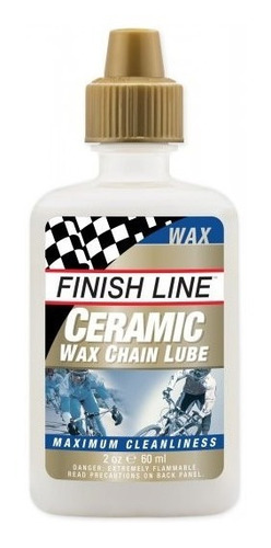 Aceite Finish Line Wax Ceramic Seco 60ml - Racer Bikes