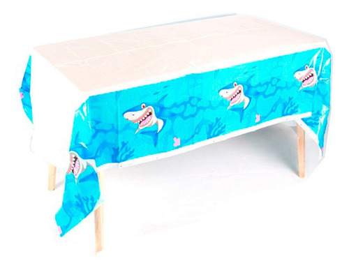 Mantel Plastico Tiburon 132x220cm