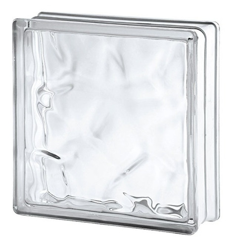 Ladrillo Bloque Vidrio Vitroblock Clear View Nube 19x19x8 Cm