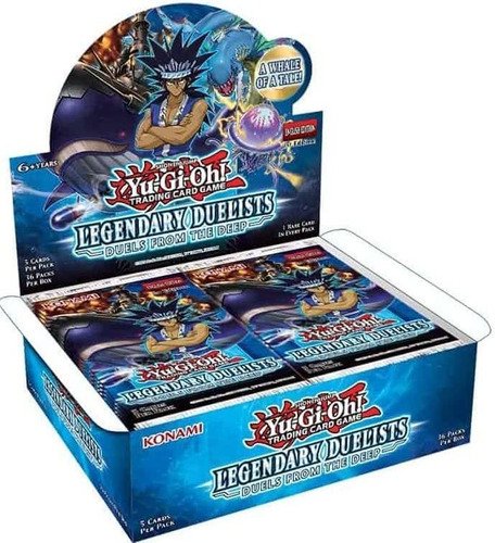 Yu-gi-oh Legendary Duelists Tcg Duels From The Deep Booster 
