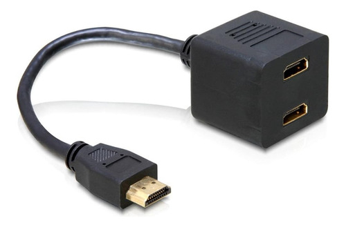 Splitter Hdmi 2 Hdmi Hembra A Hdmi Macho Conectar 2 Monitore