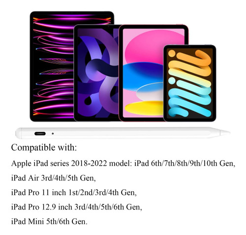 Lápiz 2 Para Lápiz 2 iPad 6th-10th iPad Pro iPad Air 5th-3rd