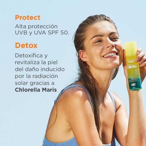 Imagen 2 de 3 de Fotoprotector Isdin Hydrolotion + 50spf 200ml