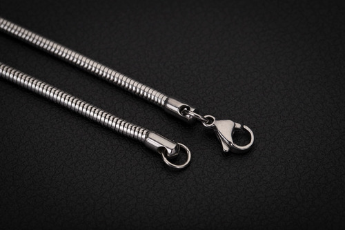 Corrente Cordão Ogrife Estrela Davi J-114 Aço Inox 70cm