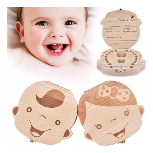 Caja Para Guardar Dientes Para Niños Y Niñas.