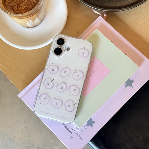 Funda Coreana Para iPhone 16, 15, 14, 13 Pro Max, Trasera Para iPhone 16, 15, 14, 13 Pro Max, Diseño De Manzana, Femenina, A Prueba De Golpes
