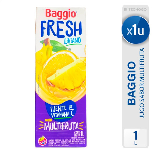 Jugo De Multifruta Baggio Fresh - Mejor Precio