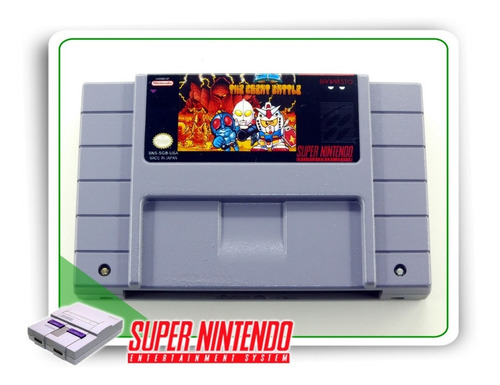 Sd The Great Battle Original Super Nintendo Snes - Repro