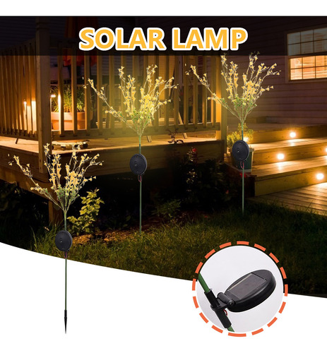 Lámpara Solar Led N Con Forma De Flor De Colza, Complemento