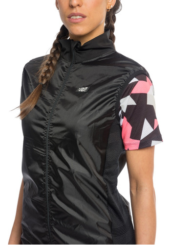 Chaleco Rompeviento Ciclista Jarvec Mujer Impermeable 