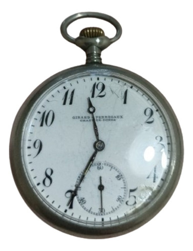 Reloj De Bolsillo Girard Perregaux Antiguo Funciona