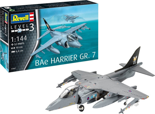 Revell Avion Harrier Gr.7 Bae 1/144 Supertoys