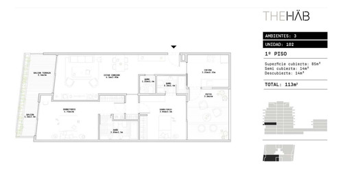 Venta Depto 3 Amb C/balcon Y Patio - Palermo