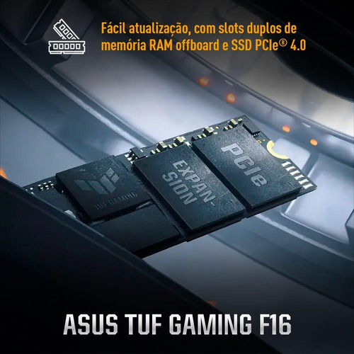 Notebook Asus Tuf Gaming Rtx4050 Intel Core5 16gb 512ssd W11