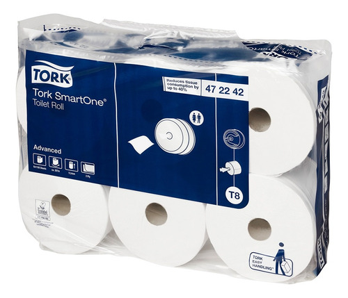 Papel Higiénico Premium Tork Smartone 6 X 1150 Hojas 207 Mts