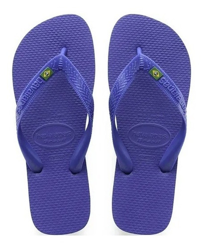 Ojotas Havaianas Brasil Azul Hombre Original