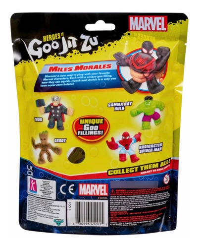 Heroes Of Goo Jit Zu Licensed Marvel Kit Miles Morales S3