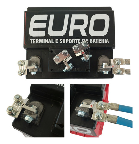 Kit 2 Pares Conector De Bateria Estacionaria Nobreak Som