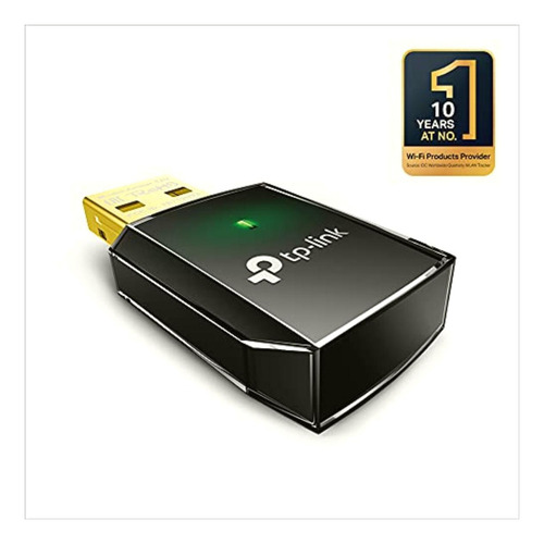 Tp-link Archert2u Adaptador Usb Inalámbrico Ac600 Banda Dual