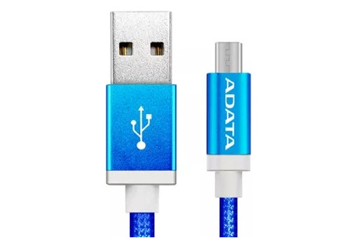 Amucal-100cmk-cbl Cable Micro Usb Adata Azul 