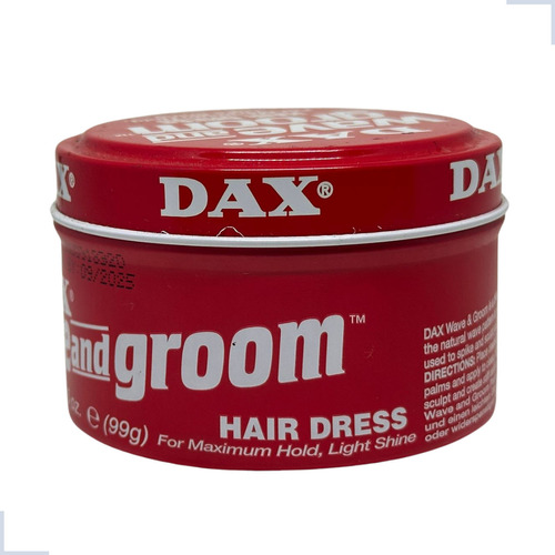 Pomada Para Cabelo Dax Wave And Groom Vermelho - Eua 99g