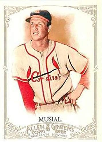 2012 Topps Allen Y Ginter 88 Stan Musial St. Louis Cardinals