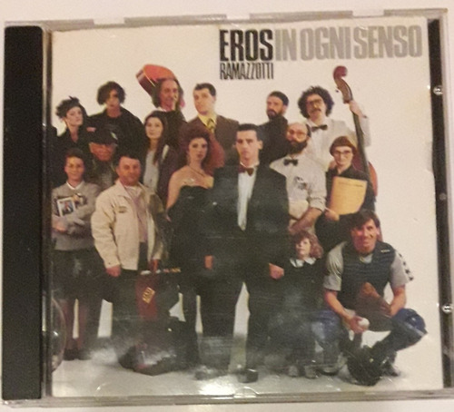 Eros Ramazzotti Cd In Ogni Senso 1990 Original