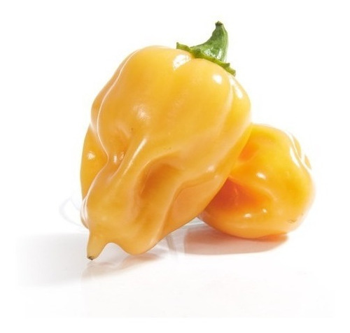 20 Semillas De Aji Picante Habanero Peach