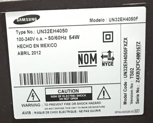 Samsung Tv Un32eh4050f 32 Led Hd (Usado)