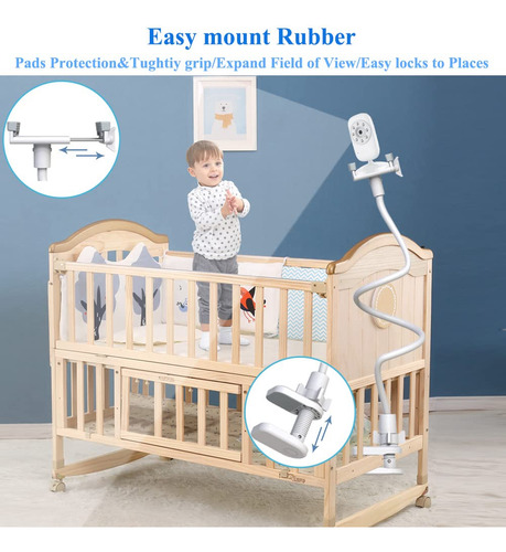 Soporte Flexible Para Monitor De Cámara De Bebé Derebir