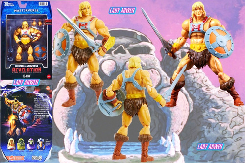 Masters Of The Universe He-man Revelation Motu Heman Amos
