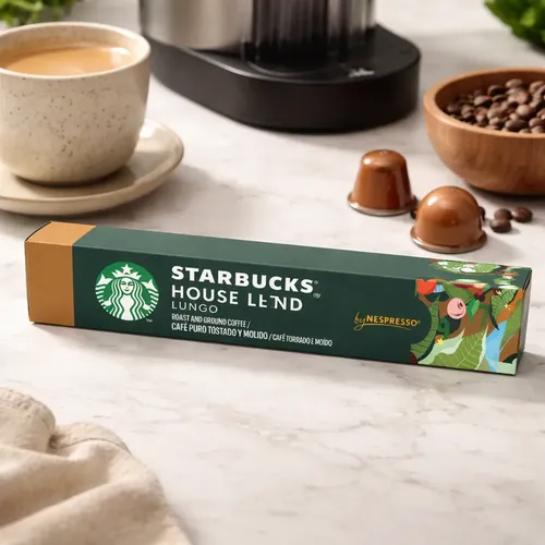 Capsulas Starbucks House Blend Nespresso | Parcelamento sem juros